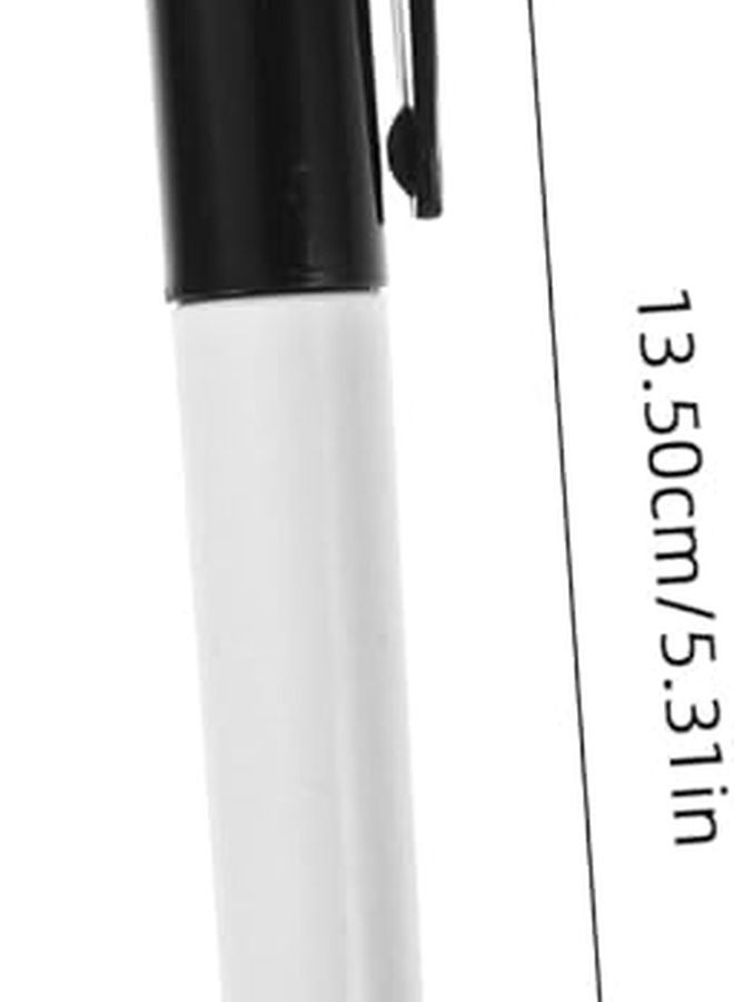 Veemoon 4 Pack Fine Tip Dry Erase Markers Non Toxic Water Based Ink for Whiteboard - Image 2